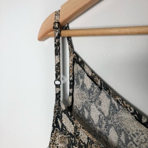 GENERATION Love Snakeskin Spaghetti Strap Dress - Picture 4 of 6